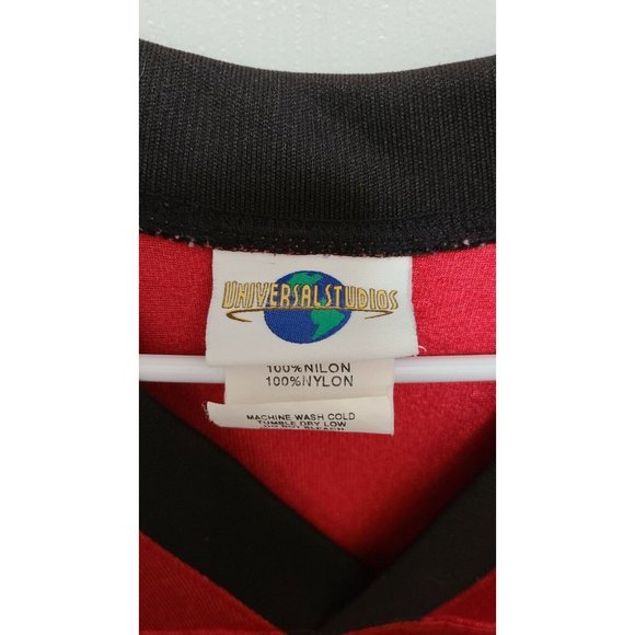 Universal Studios Hollywood Official Merchandise Mens Red #32 Jersey Sz M RARE - Picture 5 of 10